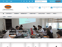 Tablet Screenshot of imder.org.tr